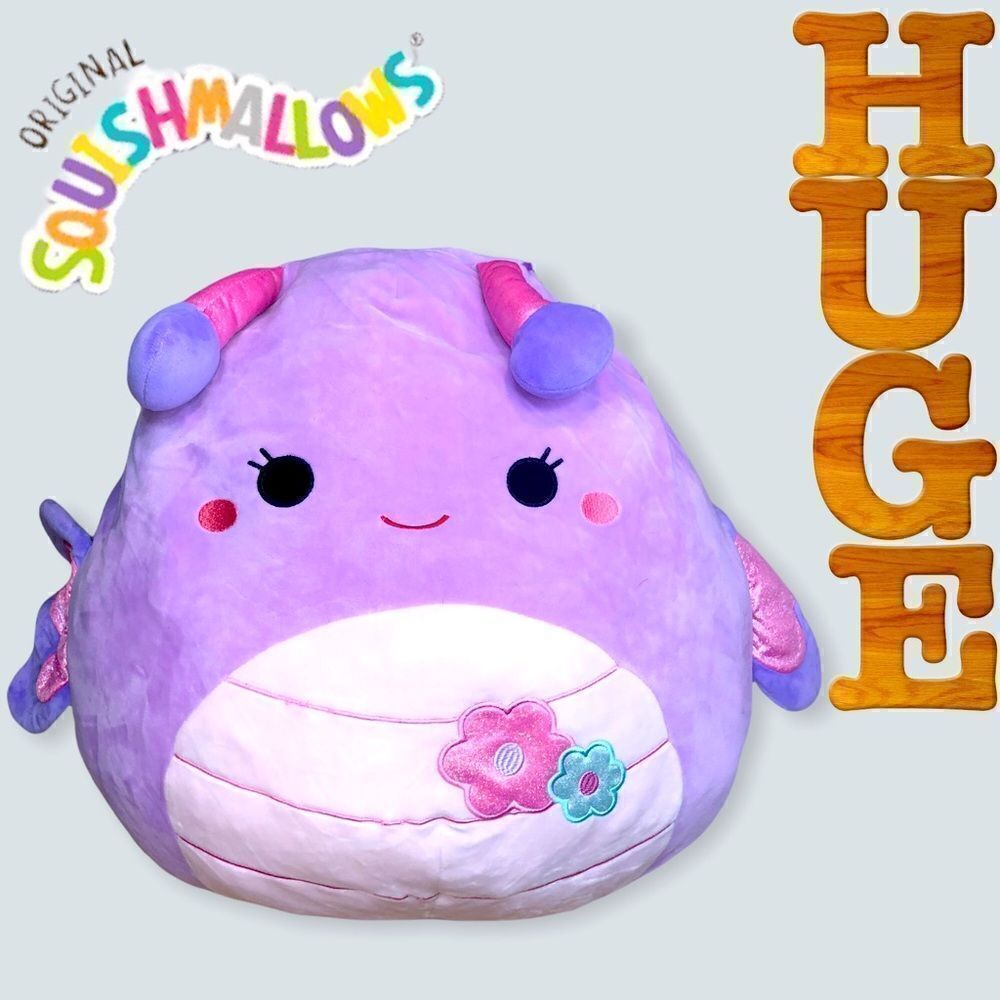 Brenda the Butterfly Squishmallow 16 inch Purple October 2019.